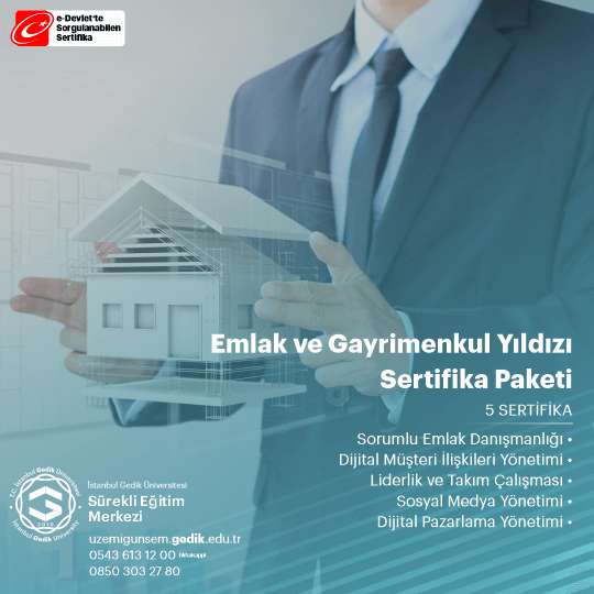 Emlak ve Gayrimenkul Yıldızı Sertifika Programı