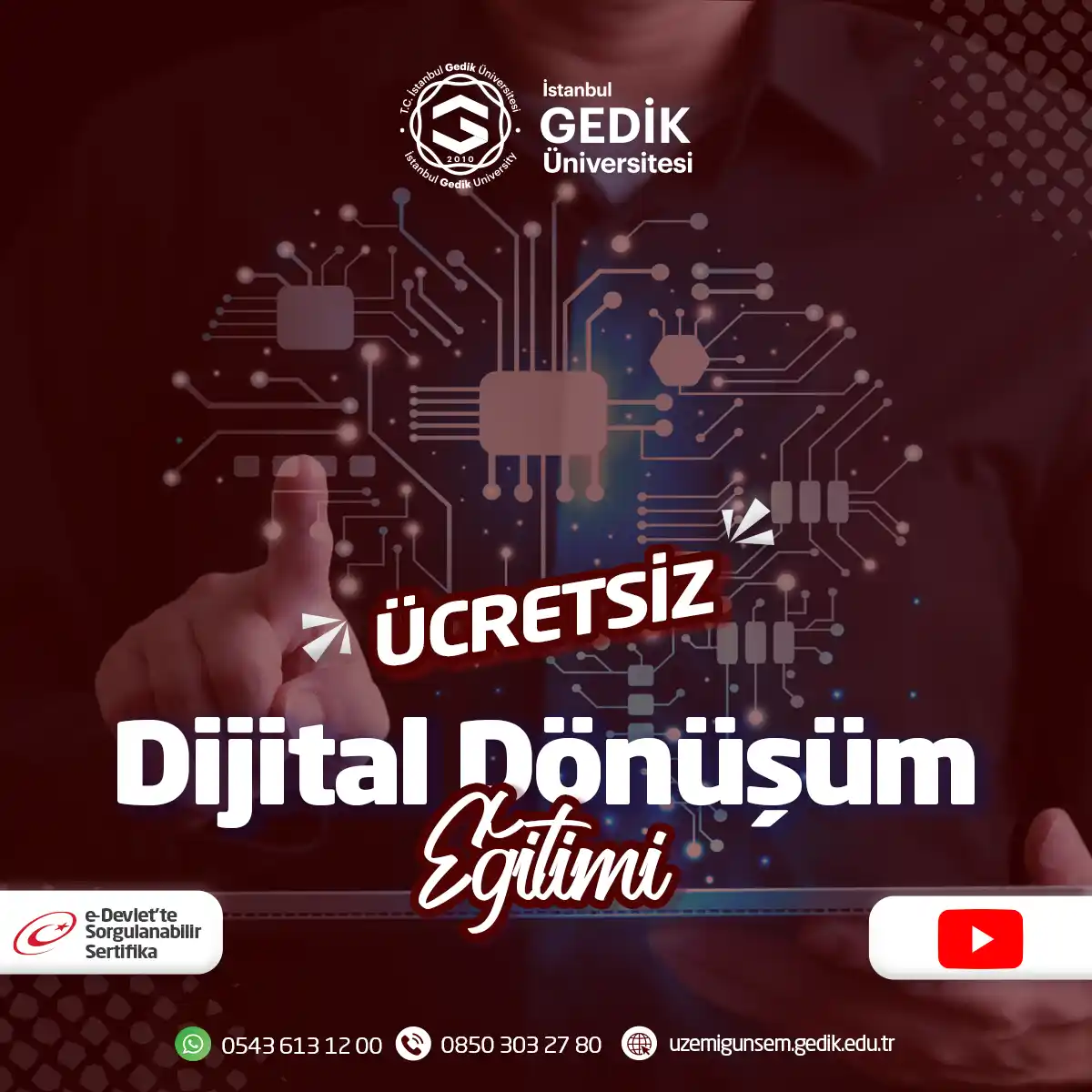 Ücretsiz - Dijital Dönüşüm Eğitimi