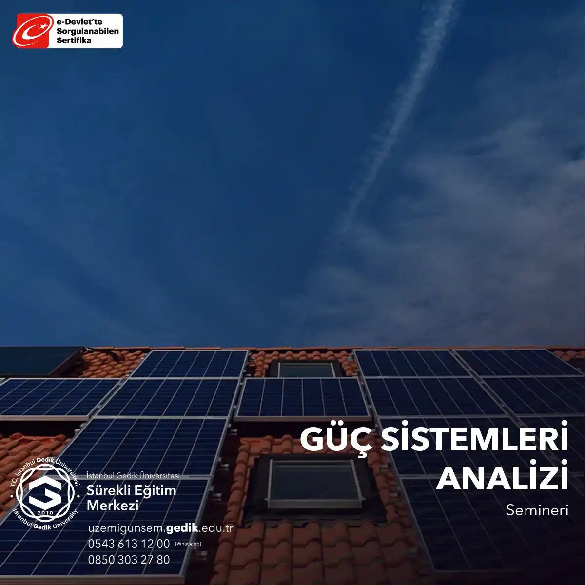 Enerji sektörü profesyonellerine, güç sistemlerinin karmaşıklığını kavrayıp, enerji iletim, dağıtım ve yönetiminde etkin çözümler üretmelerine yardımcı olmayı amaçlar.