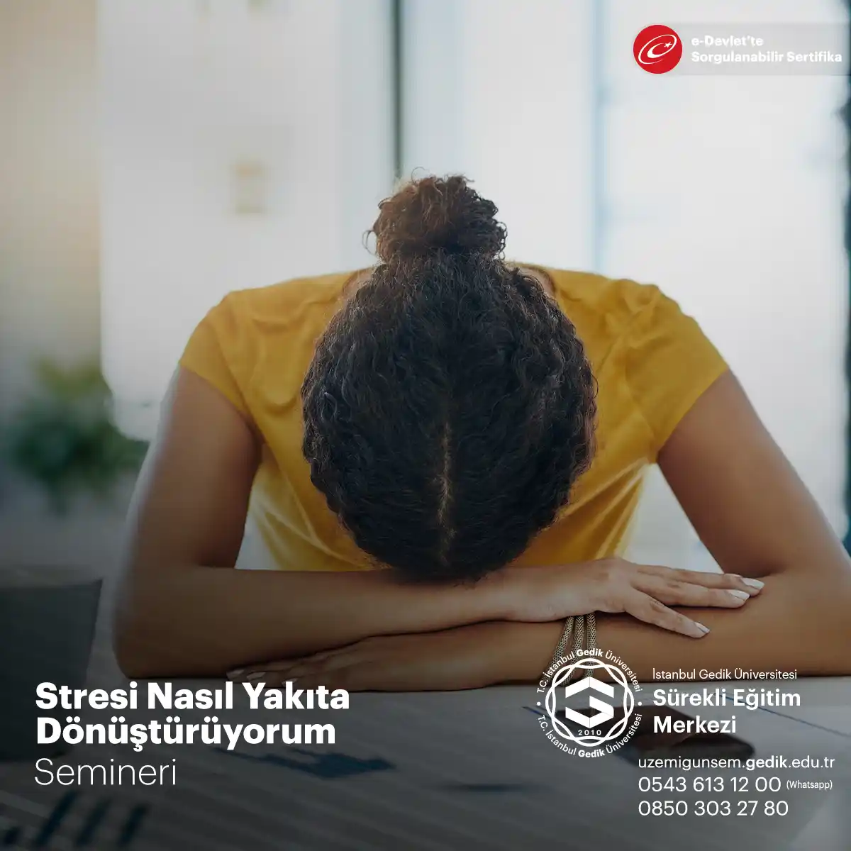 Stresi Nasıl Yakıta Dönüştürüyorum Semineri