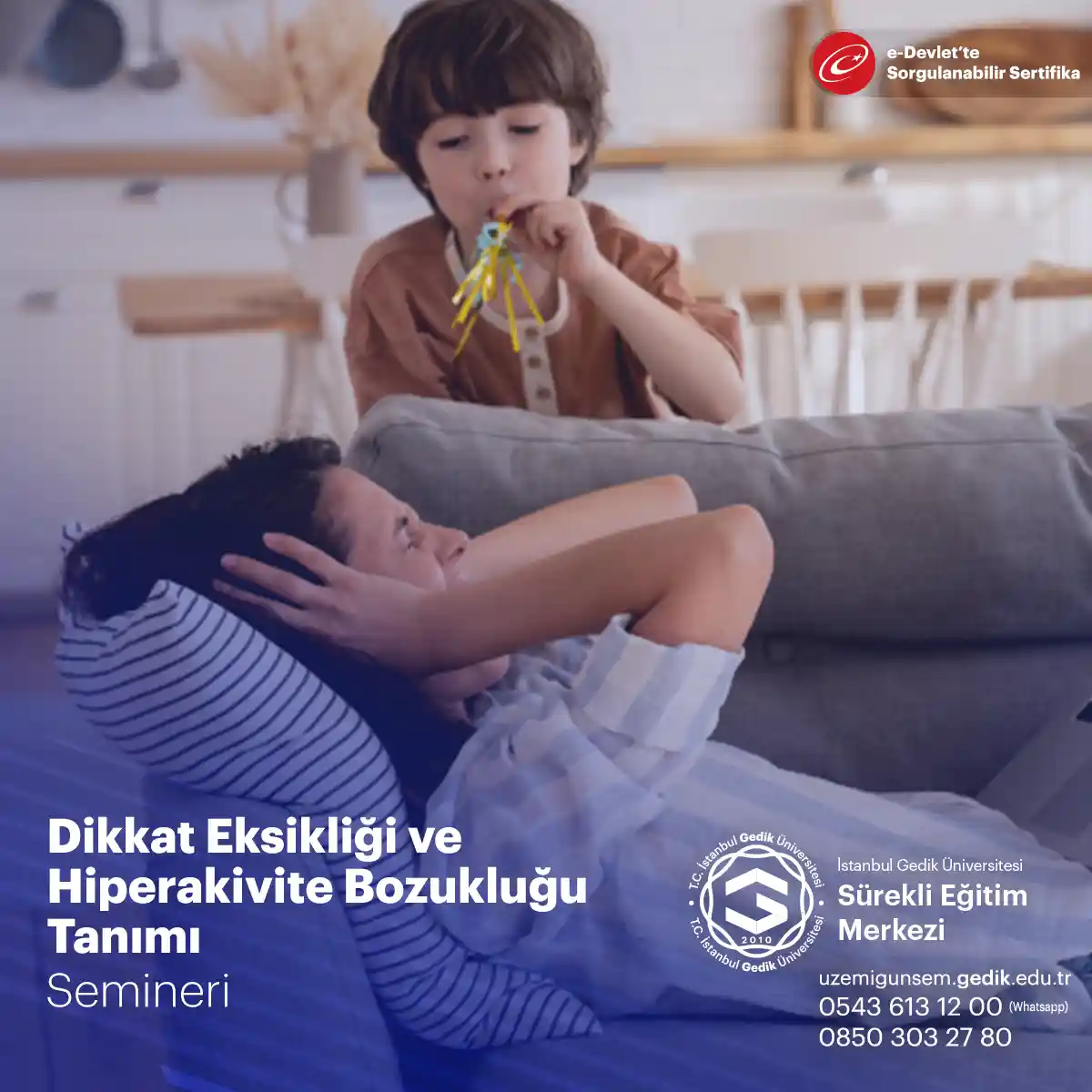 Dikkat Eksikliği ve Hiperakivite Bozukluğu Tanımı Semineri