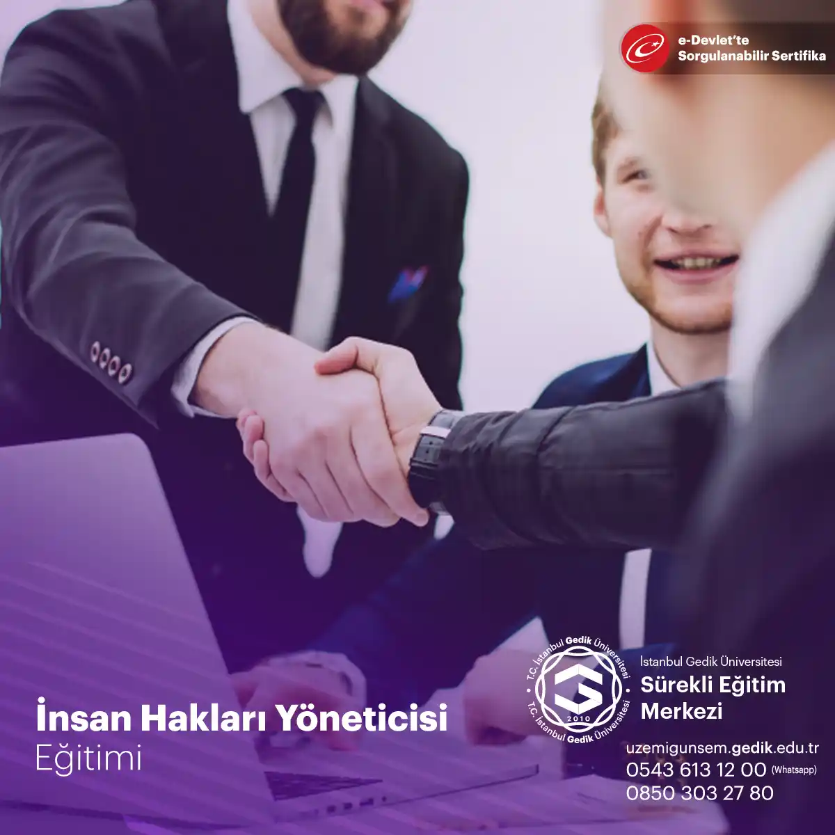 İnsan Hakları Yöneticisi Sertifika Programı