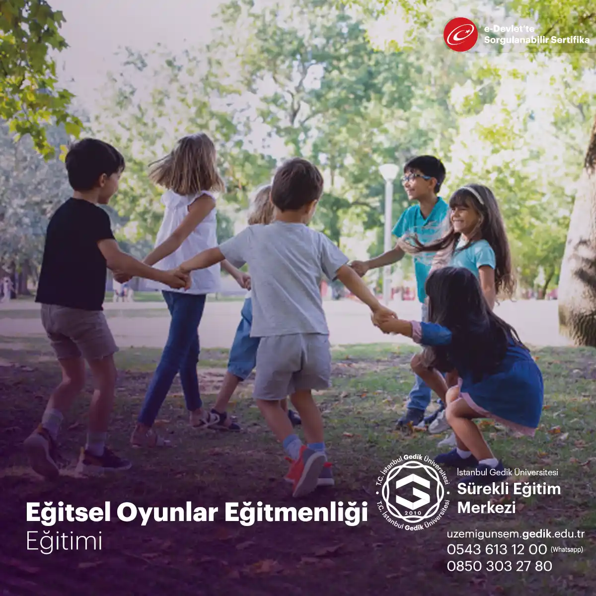 Eğitsel Oyunlar Eğitmenliği Sertifika Programı