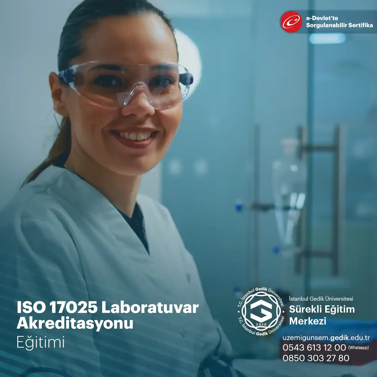 ISO 17025 Laboratuvar Akreditasyonu Sertifikası