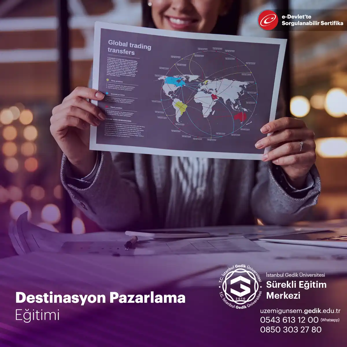 Destinasyon Pazarlaması Sertifikası