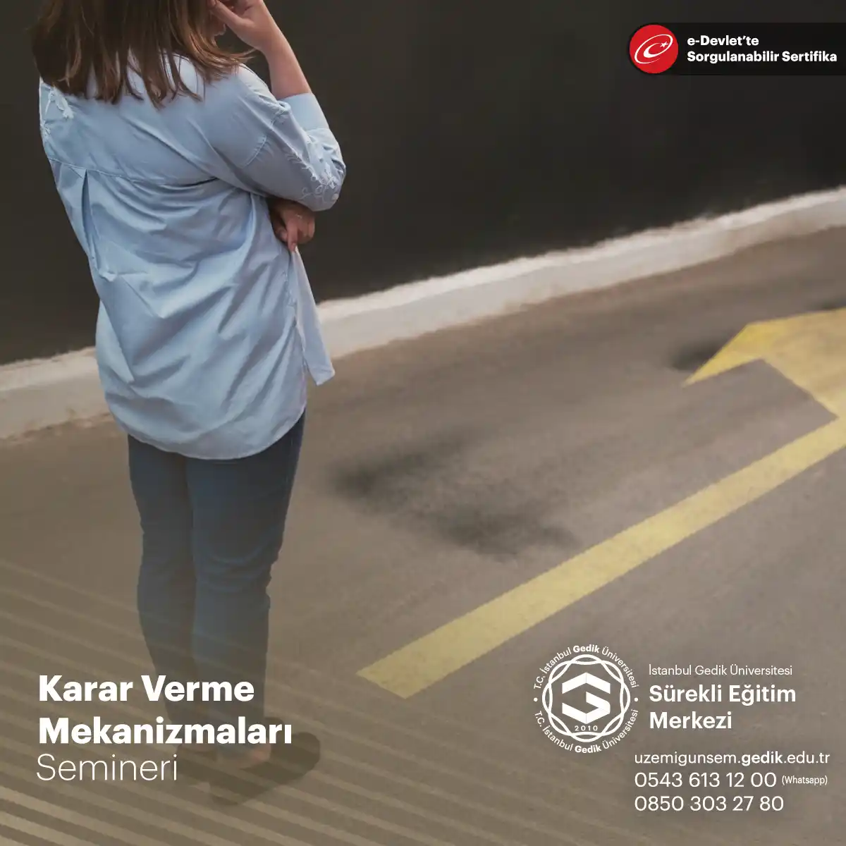 Karar verme, iş ve kişisel yaşamın her alanında önemli bir beceridir ve bu seminer katılımcıların daha iyi kararlar vermelerine yardımcı olmayı hedefler.