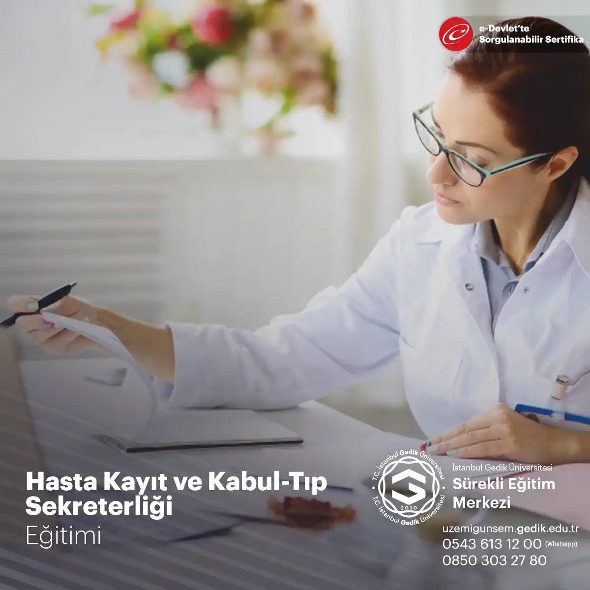 Hasta Kayıt ve Kabul-Tıp Sekreterliği Eğitim Programı