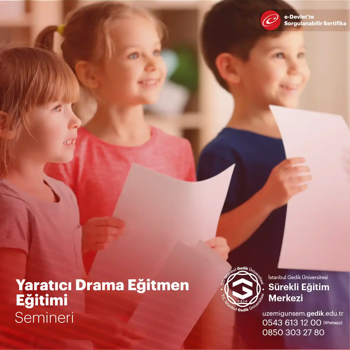 Yaratıcı Drama Sertifikalı Eğitim Programı