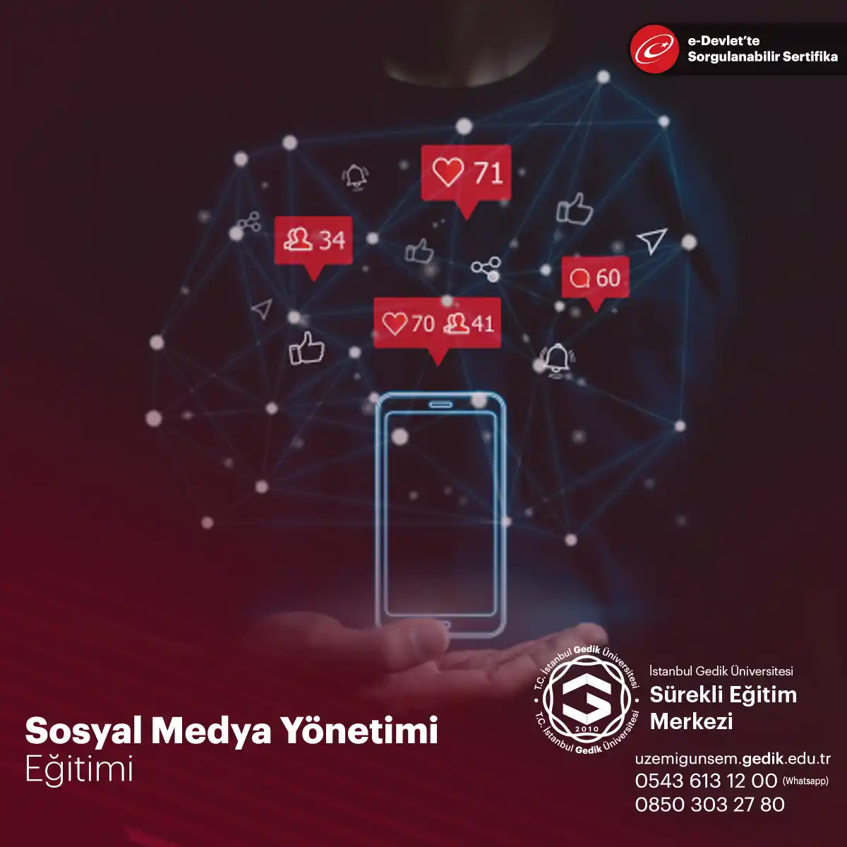 Sosyal Medya Yönetimi Eğitimi Sertifika Programı