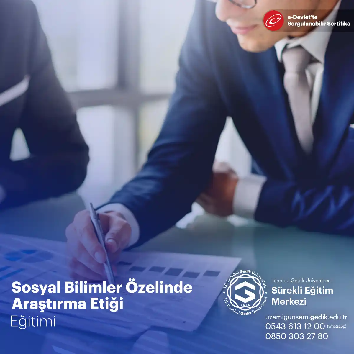 Sosyal Bilimler Özelinde Araştırma Etiği Eğitim Sertifikası