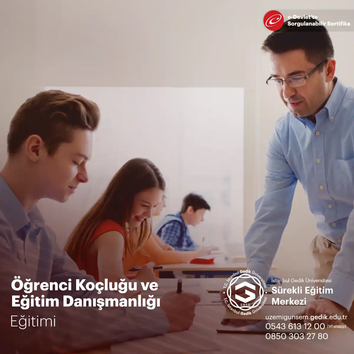 Öğrenci Koçluğu ve Eğitim Danışmanlığı Sertifikası