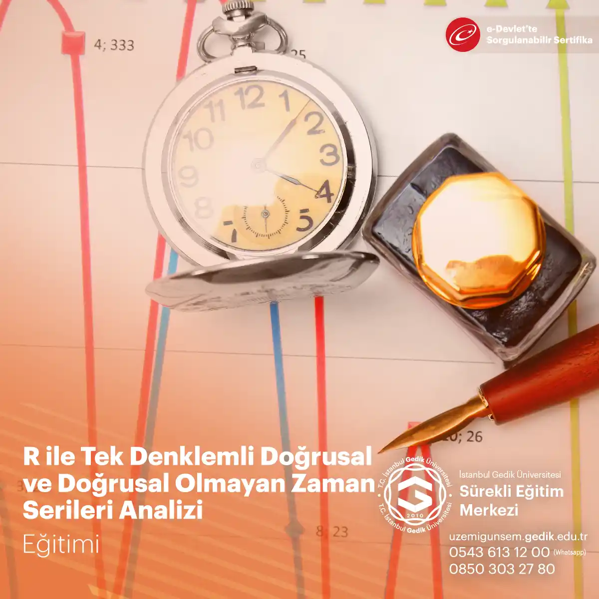 R ile Tek Denklemli Doğrusal ve Doğrusal Olmayan Zaman Serileri Analizi