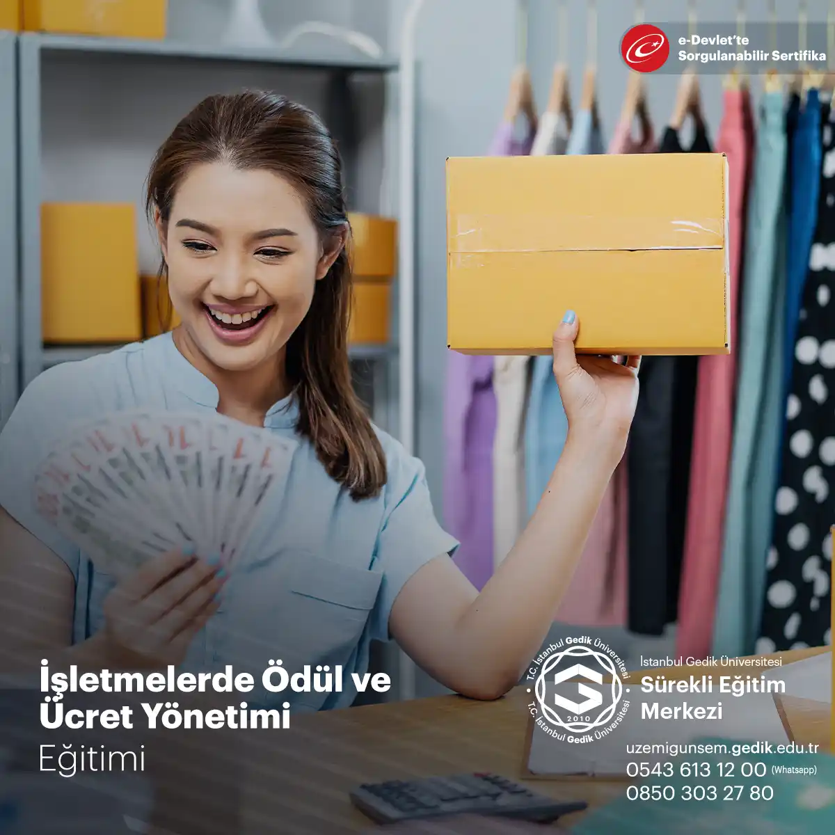 İşletmelerde Ödül ve Ücret Yönetimi Sertifika Programı