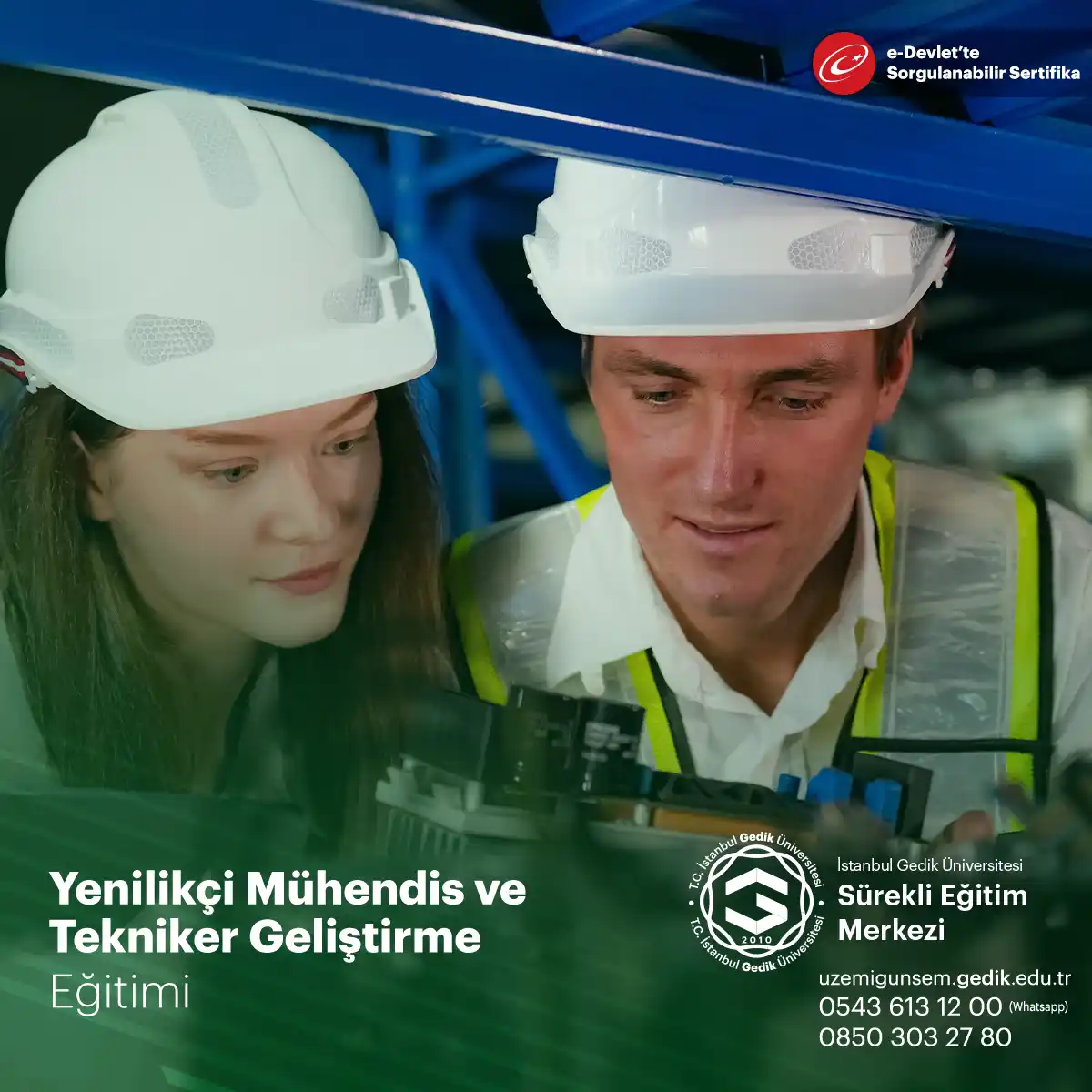 Yenilikçi Mühendis ve Tekniker Geliştirme Sertifika Programı