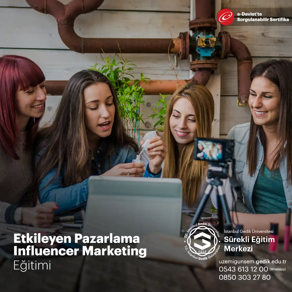 Etkileyen Pazarlama - Influencer Marketing Sertifikası