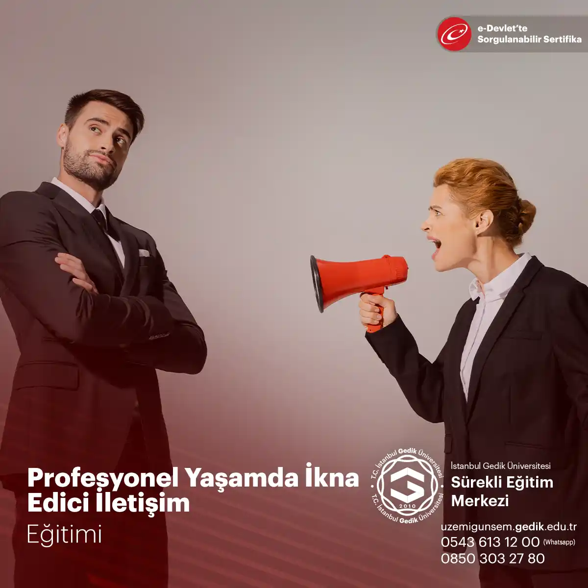 Profesyonel Yaşamda İkna Edici İletişim Sertifikası